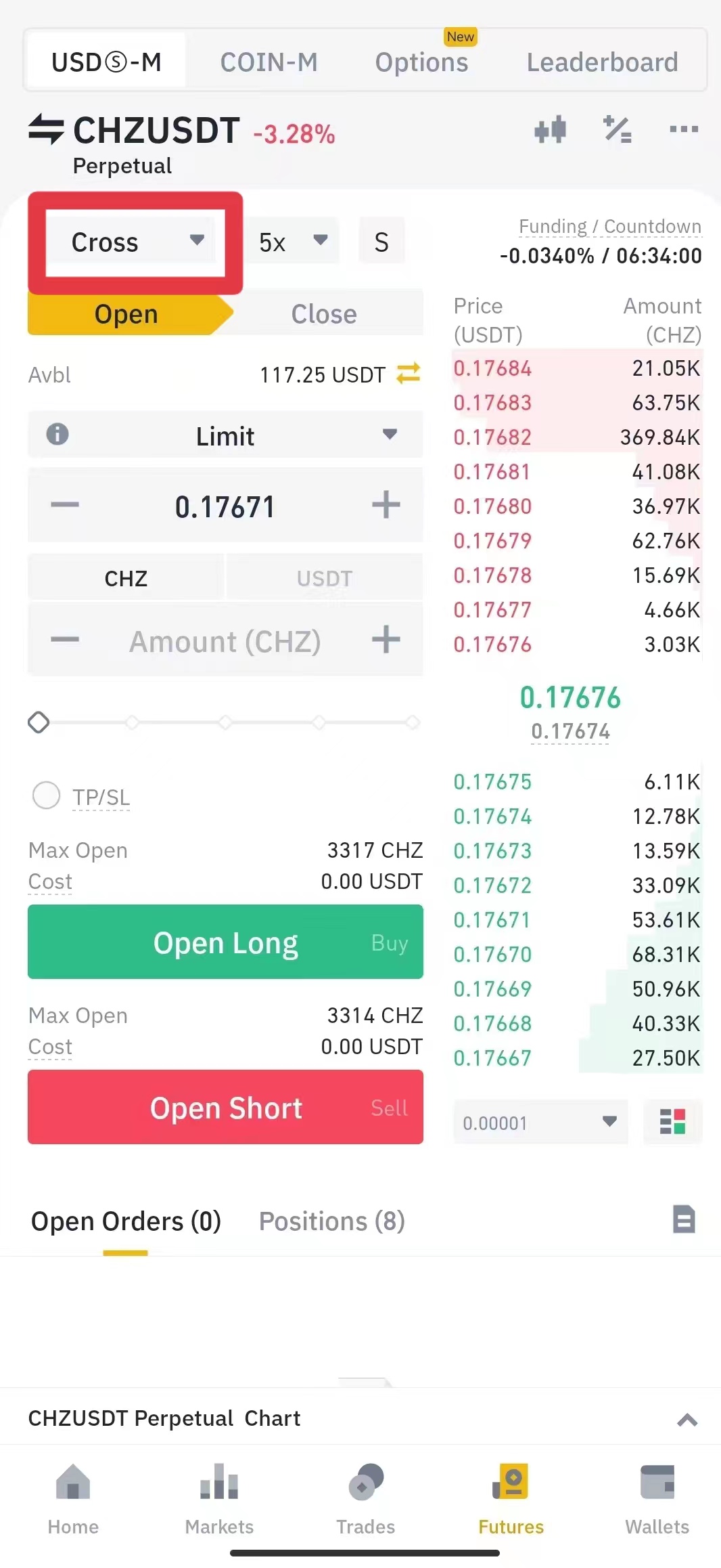 cross margin for cryptocurrency